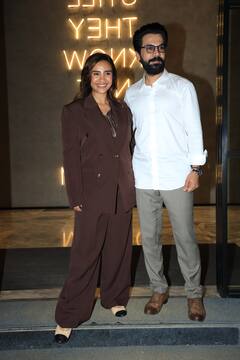 प्रेग्नेंट वाइफ संग स्पॉट हुए राजकुमार राव, बॉस लेडी लुक में दिखीं मॉम टू बी पत्रलेखा