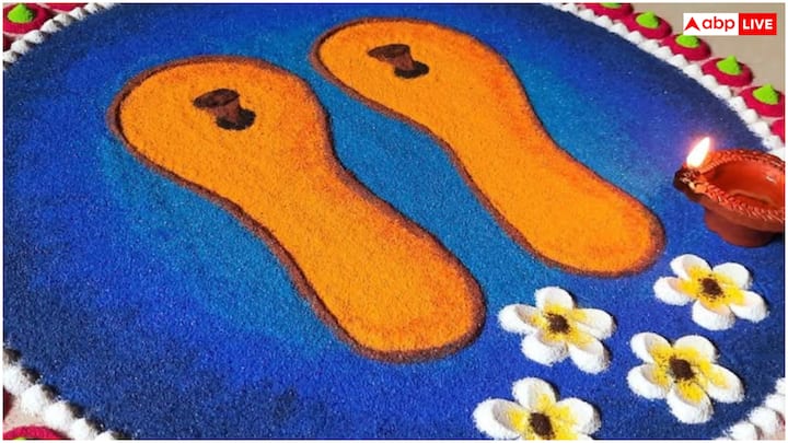 गुरु के प्रति प्रेम और श्रद्धा को दिखाने के लिए फूलों की रंगोली भी बना सकते हैं. सबसे पहले अलग-अलग रंगों से बड़े-बड़े फूल बनाएं. फूलों के बीच में गुरु या ॐ लिखें. पत्तियों और बिंदुओं से बॉर्डर बनाएं. असली फूलों की पंखुड़ियां इस्तेमाल करके इसे ज्यादा सुंदर बनाया जा सकता है.