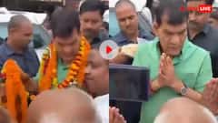 ਰੱਬ ਭਰੋਸੇ ਚੱਲ ਰਹੀ ਸਰਕਾਰ....! ਲੋਕਾਂ ਨੇ ਮੰਤਰੀ ਨੂੰ ਕੀਤਾ ਸਵਾਲ, ਸਿਰਫ਼ 3 ਘੰਟੇ ਲਈ ਆਉਂਦੀ ਹੈ ਬਿਜਲੀ, ਜਵਾਬ ਮਿਲਿਆ- 'ਜੈ ਸ਼੍ਰੀ ਰਾਮ', ਵੀਡੀਓ ਵਾਇਰਲ