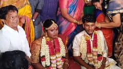 நடிகர் கிங்காங் மகள் திருமணம்.. ஆனந்த கண்ணீர் வடித்த மகள்.. திரை பிரபலங்கள் பங்கேற்பு