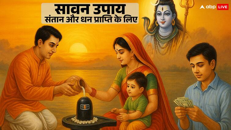 sawan-shiv-abhishek-for-santan-and-wealth-sawan-upay सावन में शिव का अभिषेक किन चीजों से करें, ताकि मिलें संतान और धन, जानें शास्त्रों में छिपे रहस्य और सटीक उपाय