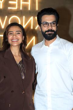 प्रेग्नेंट वाइफ संग स्पॉट हुए राजकुमार राव, बॉस लेडी लुक में दिखीं मॉम टू बी पत्रलेखा