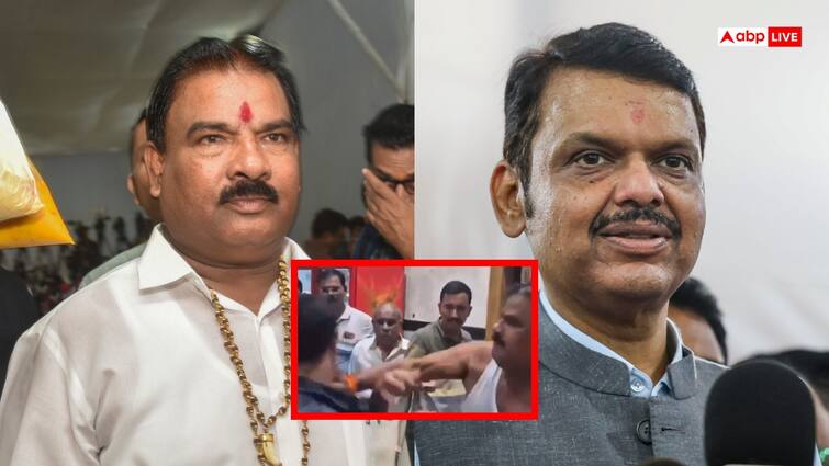 Case will be filed against Shiv Sena MLA Sanjay Gaikwad for slapping canteen employee Says CM Devendra Fadnavis ANN 'थप्पड़बाज' शिवसेना विधायक संजय गायकवाड़ पर एक्शन, सीएम देवेंद्र फडणवीस बोले- 'पुलिस को...'