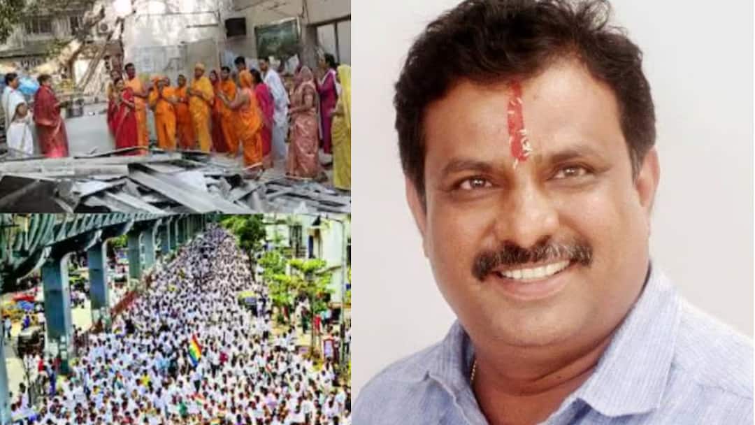 Mumbai Jain Mandir: मोठी बातमी: विलेपार्लेतील अनधिकृत जैन मंदिर पाडल्यानंतर तडाफडकी बदली झालेल्या BMC अधिकाऱ्याला अखेर प्रमोशन मिळालं Mumbai Vile Parle Jain Mandir Jain Temple BMC give promotion to k east ward officer Navnath Ghadge Mumbai Jain Mandir: मोठी बातमी: विलेपार्लेतील अनधिकृत जैन मंदिर पाडल्यानंतर तडाफडकी बदली झालेल्या BMC अधिकाऱ्याला अखेर प्रमोशन मिळालं