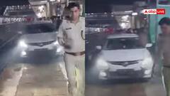 Watch: नाराज होकर चली गई पत्नी, शख्स ने नशे में रेलवे प्लेटफॉर्म पर चढ़ा दी कार, वीडियो वायरल