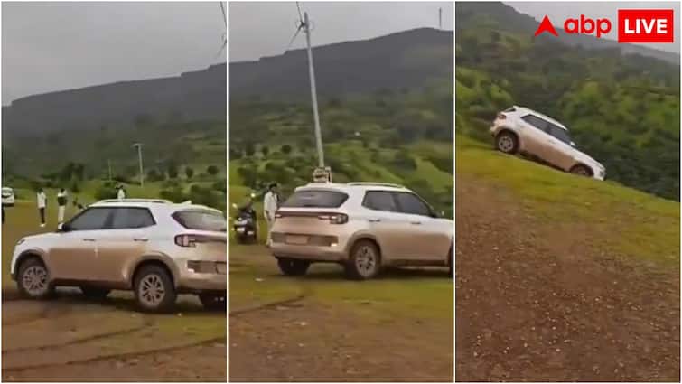 सरासर बेवकूफी…रीलबाजी के चक्कर में 300 फुट गहरी खाई में समा गई कार; वीडियो दिल दहला देगा