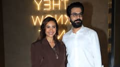 Rajkumar Rao and Patralekhaa: বেয়ার্ড লুকে রাজকুমার, প্রেগনেন্সি গ্লো আর একগাল হাসিতে হাজির পত্রলেখাও