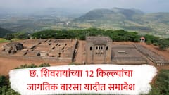 शिवरायांचे 12 किल्ले युनेस्कोच्या जागतिक वारसा यादीत; रायगड, प्रतापगड, पन्हाळ्यासह अशी आहे यादी