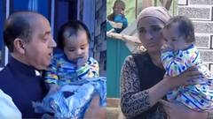 हिमाचल की आपदा में 9 महीने की बच्ची ने खोए माता-पिता, दुलार देने पहुंचे पूर्व CM जयराम ठाकुर