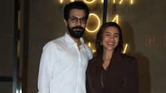 Rajkumar Rao and Patralekhaa: বেয়ার্ড লুকে রাজকুমার, প্রেগনেন্সি গ্লো আর একগাল হাসিতে হাজির পত্রলেখাও
