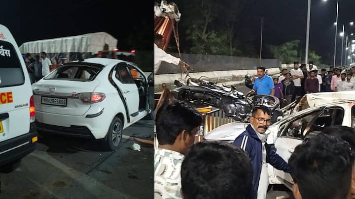 काल रात्री साडेदहा ते अकराच्या दरम्यान अपघात झाला आहे. यामध्ये दोघांचा मृत्यू झाला आहे.