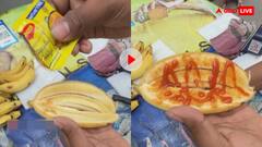 प्रभु अब तो अवतार ले लो! शख्स ने केले का साथ कर दिया कांड, फूड लवर्स की निकली चीखें- वीडियो वायरल