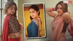 क्लासी दिखना हो या ग्लैमरस, आयशा खान के साड़ी स्टाइल्स को करें फॉलो, ठहर जाएंगी हर किसी की नजरें