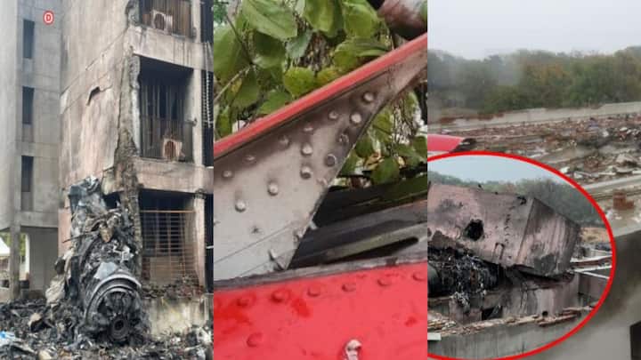 AI171 Crash Probe In Pics: Visuals From Preliminary Report On Ahmedabad Tragedy Right engine hit Building A's water tank, rested at 226°; left engine struck Building D, resting at 326°, causing major damage. APU was intact with its inlet door found open post-recovery.