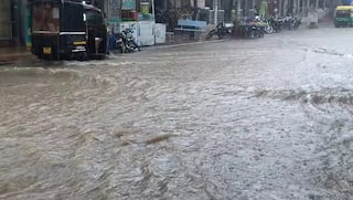 Bhavnagar Rain: ભાવનગર જિલ્લાના વાતાવરણમાં પલટો,  પાલીતાણા તાલુકામાં ધોધમાર વરસાદ