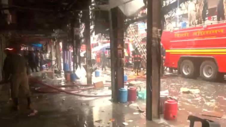 Fire Breaks Out In Old Delhi’s Sadar Bazar, 25 Engines Rushed To Spot