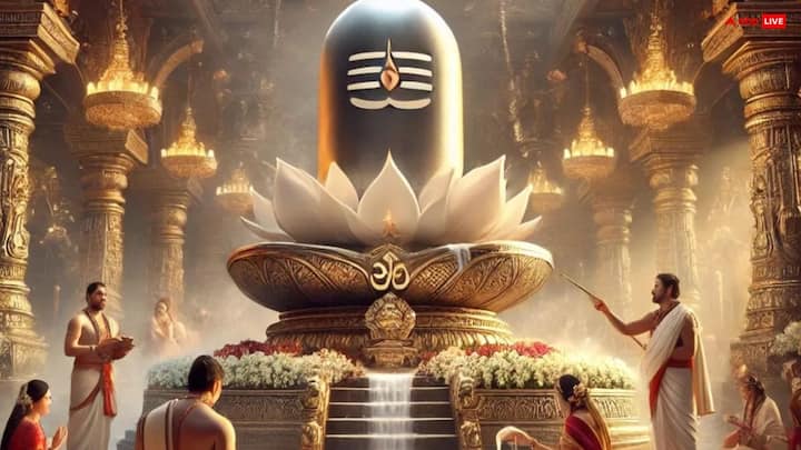 The sixth tilak should be applied to the back of the Shivling. It is believed that this destroys the enemy. Happiness comes in the family.