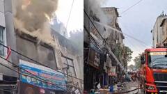दिल्ली के सदर बाजार में लगी भीषण आग, दमकल की 15 गाड़ियों ने पाया काबू