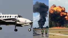 धक्कादायक! लंडनमध्ये मोठी विमान दुर्घटना, उड्डानानंतर काही क्षणातच विमान कोसळलं, किती होते प्रवासी? 