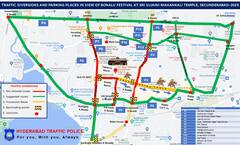 హైదరాబాద్‌లో రెండు రోజులపాటు ఈ మార్గాల్లో వెళ్లొద్దు.. ట్రాఫిక్ ఆంక్షలు ఇవే