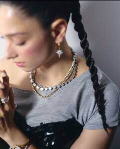 Tamannaah Bhatia’s Sequins Meet Street Style In This Steal-Worthy Look, See Pics