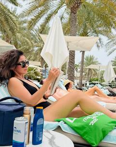 Actress Anshu: దుబాయ్‌లో 'మన్మథుడు' హీరోయిన్... బికినీలో రొమాంటిక్‌గా అన్షు