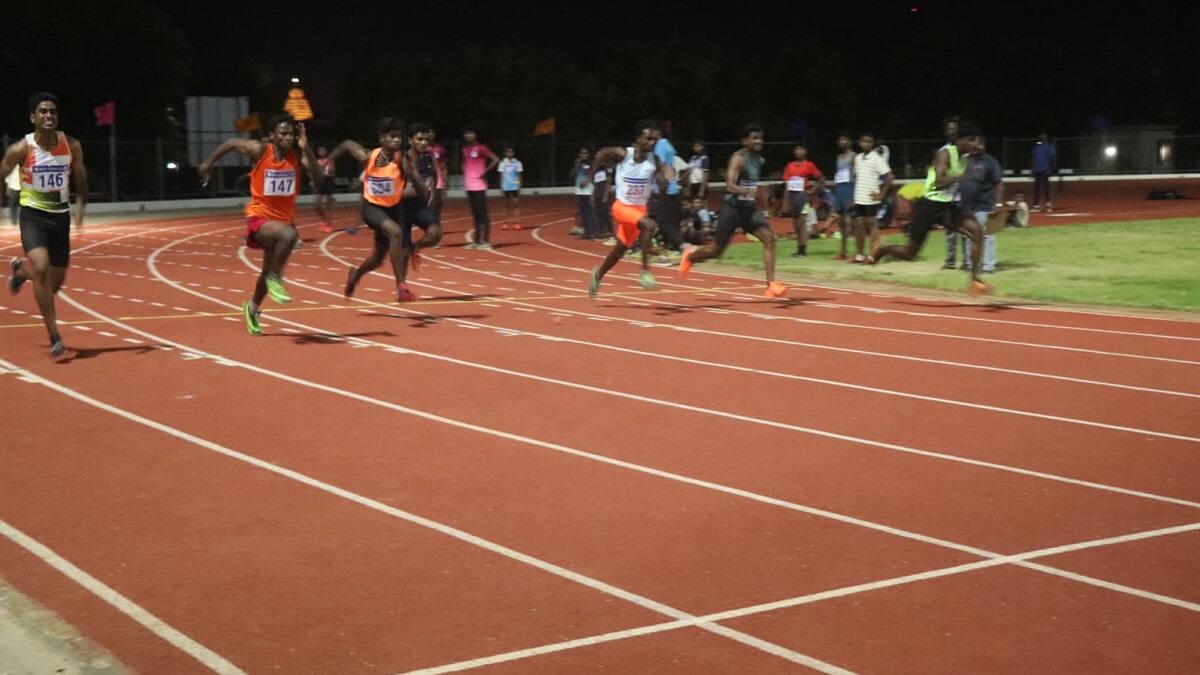 சிந்தடிக் ஓடுதளத்தில் முதன்முறையாக நடந்த தடகளப் போட்டிகள்: எங்கு தெரியுங்களா?