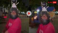 पड़ोसियों से है जान का खतरा इसलिए सिर पर ही लगा लिया सीसीटीवी, शख्स का जुगाड़ देख हैरान रह जाएंगे आप