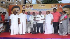100% தேர்ச்சி பெற்ற பள்ளிகளுக்கு பாராட்டு விழா! எம்.பி முரசொலி அசத்தல்.. நெகிழ்ந்து போன ஆசிரியர்கள்