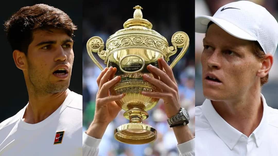 wimbledon winner prize money in indian rupees 2025 list jannik sinner vs carlos alcaraz mens single final Wimbledon Prize Money: विंबलडन चैंपियंस पर होगी पैसों की बारिश, फाइनल हारने वाले को भी मिलेंगे इतने करोड़ रूपये; जानिए डिटेल