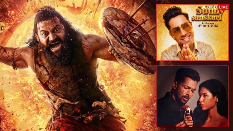 बॉक्स ऑफिस पर 2 अक्टूबर को महाक्लैश, 'कांतारा चैप्टर 1' से टकराएगीं 'सनी संस्कारी...' समेत ये 3 बड़ी फिल्में