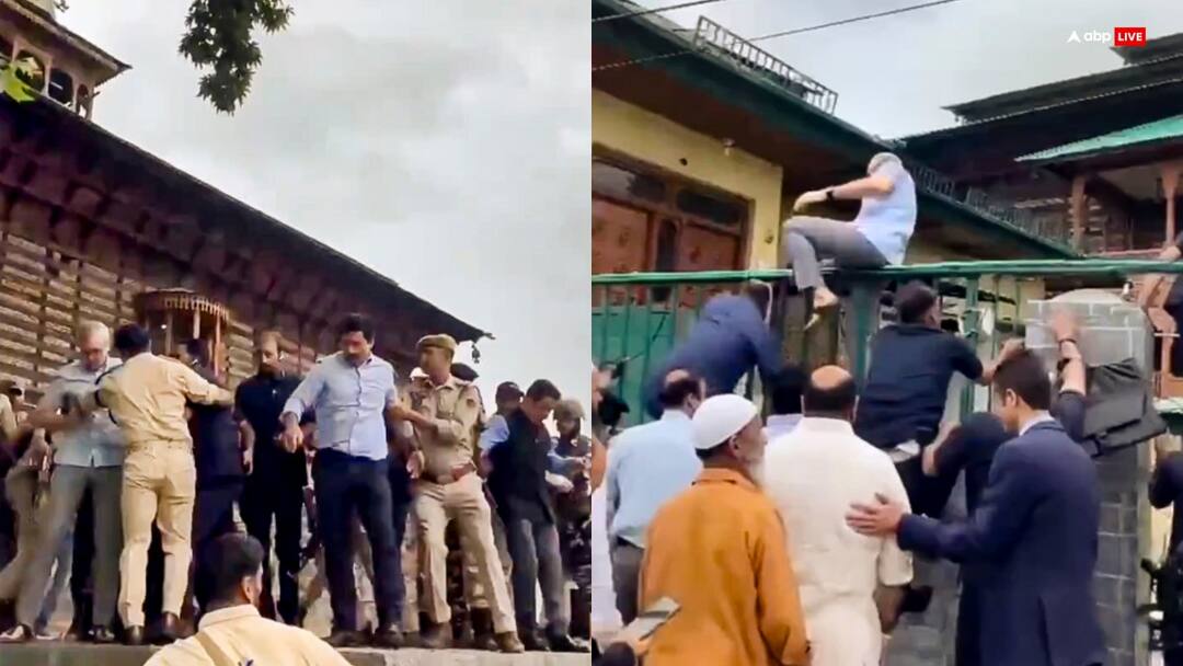 उमर अब्दुल्ला ने कब्रिस्तान का गेट फांदा तो अखिलेश यादव ने बीजेपी पर कसा तंज, बोले- तुम यूं ही हर बात पर... Omar Abdullah jumped over the gate of the cemetery Akhilesh Yadav Reaction उमर अब्दुल्ला ने कब्रिस्तान का गेट फांदा तो अखिलेश यादव ने बीजेपी पर कसा तंज, बोले- तुम यूं ही हर बात पर...