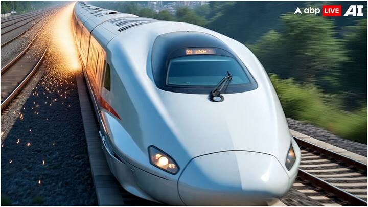 According to the information, China's Maglev train will complete a distance of 1200 km between Beijing to Shanghai in about two hours at a speed of 600 kmph. If this train runs in India, then Delhi to Mumbai can also be reached in just two hours.