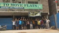 रेडिकॉन वेदांतम सोसाइटी में सुविधाओं का संकट, निवासियों ने बिल्डर ऑफिस पर किया प्रदर्शन