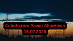 Coimbatore Power Shutdown: கோவை மின் தடை: நாளை(15.07.25) முக்கிய பகுதிகளில் மின்சாரம் நிறுத்தம்! உங்கள் பகுதி உள்ளதா? முழு விவரம்