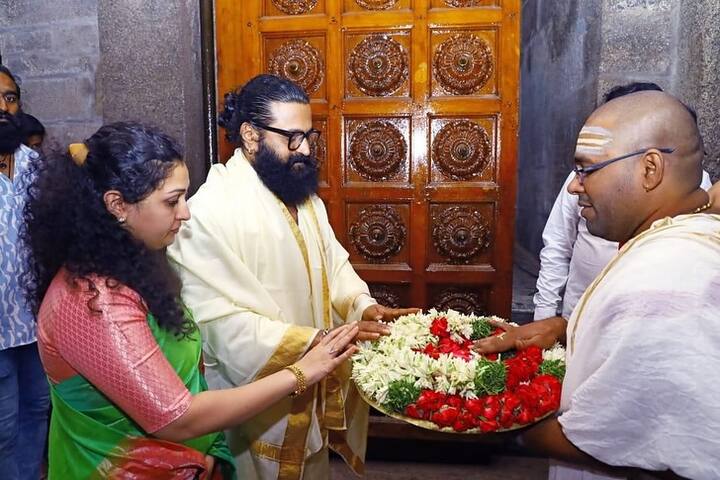 After the massive success of Kantara, Rishab Shetty is now focused on its ambitious prequel, Kantara: Chapter 1. Set during the era of the Kadambas of Banavasi, the film has been written and directed by Shetty himself and is being backed by Vijay Kiragandur under the banner of Hombale Films.