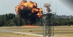 લંડનના સાઉથએન્ડ એરપોર્ટ પર પ્લેન ક્રેશ, ટેક ઓફ કરતા જ આગનો ગોળો બન્યું