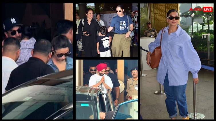 Celebs Spotted: राहा संग दिखे रणबीर-आलिया, कूल लुक में स्पॉट हुईं दीपिका, बेटे के साथ सानिया मिर्जा ने दिए पोज