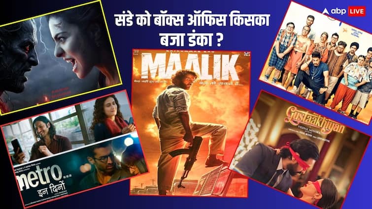 Box Office Collection: संडे को बॉक्स ऑफिस पर 'मालिक' का रहा दबदबा, जानें- 'सितारे जमीन पर' सहित बाकी फिल्मों का कैसा रहा हाल?