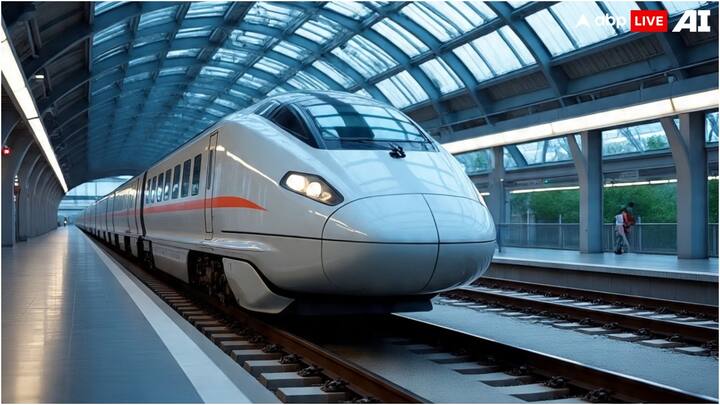 To run this train, a low vacuum tubes with magnetic propulsion systems are used, causing very little friction with the track, causing these trains to float in the air.