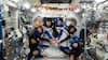 As Homecoming Nears, And Team Pose For ISS Crew Portrait: Watch