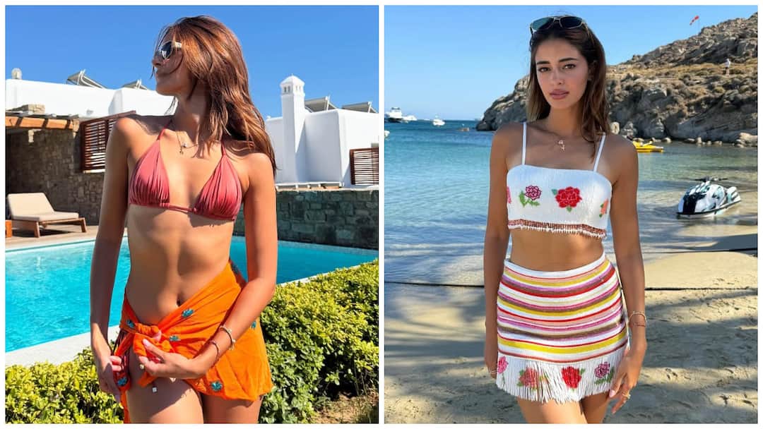 Ananya Panday Sets The Internet On Fire With Sizzling Bikini Pics From Greece Ananya Panday Sets The Internet On Fire With Sizzling Bikini Pics From Greece