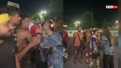 Watch: सारी हदें पार! महिलाओं पर भी उठाया हाथ, वीडियो में दिखी कांवड़ियों की गुंडागर्दी