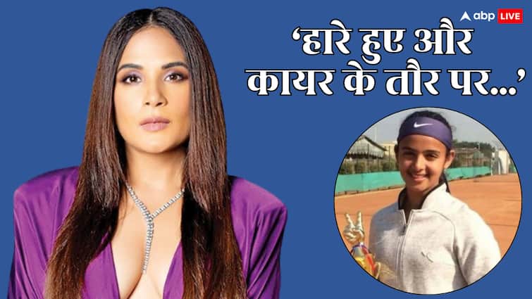राधिका यादव के मर्डर पर भड़कीं ऋचा चड्ढा, आरोपी पिता को कहा- 'हारे हुए और कायर कहलाओगे'