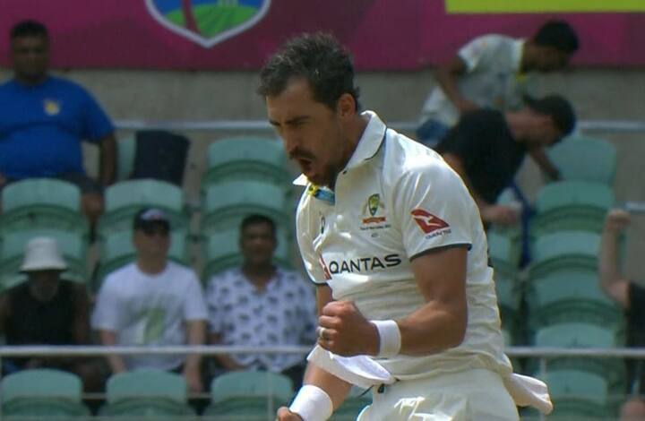 स्टार्कने फक्त 15 चेंडूत पाच विकेट घेतले.