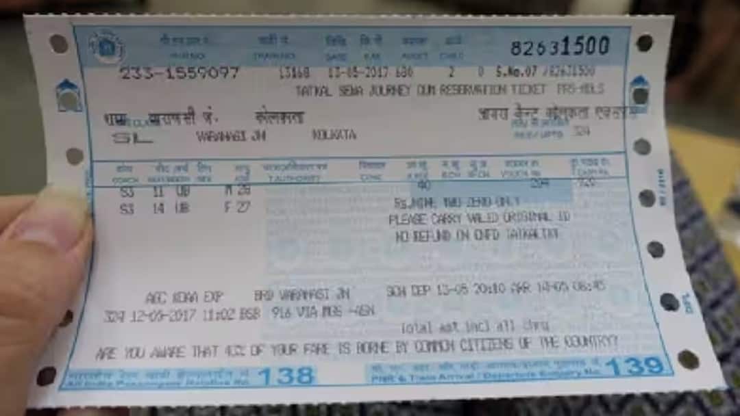 Train Ticket Booking Rules: Purchase Tatkal Tickets Right Away With An Aadhaar OTP - Learn About Indian Railways New Policy IRCTC Rules Travel Train Ticket Booking Rules: Purchase Tatkal Tickets Right Away With An Aadhaar OTP - Learn About Indian Railways New Policy