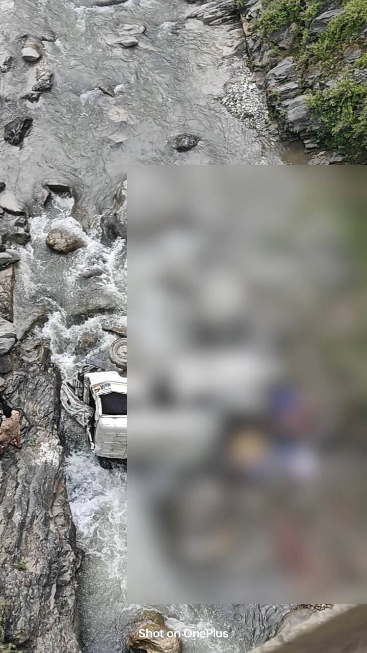 घटना की एबीपी लाइव को जानकारी देते हुए एसएसपी रेखा यादव ने बताया कि वाहन मुवानी से बोकटा की तरफ जा रहा यह कि अचानक वाहन का नियंत्रण बिगड़ गया.