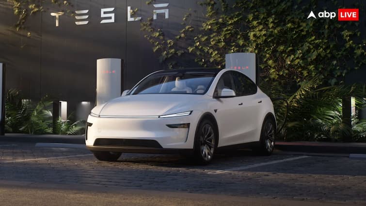 Tesla First Car Model Y 22 Thousand Rupees Booking Home Delivery Range Performance Booking कितने हजार रुपये में बुक हो जाएगी Tesla की पहली कार? जानिए कब होगी आपके घर डिलीवर