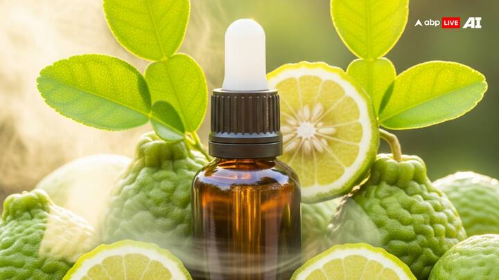 Bergamot Oil – For Mood Boosting: This citrusy oil elevates feelings of joy, while easing depressive symptoms. During the gloomy monsoons, this oil acts as a natural emotional boost. (Image Source: ABP Live AI)