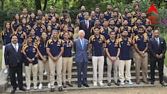 নিলেন আকাশ দীপের দিদির খোঁজখবর, ভারতীয় পুুরুষ ও মহিলা দলের সঙ্গে দেখা করলেন ব্রিটেনের রাজা চার্লস